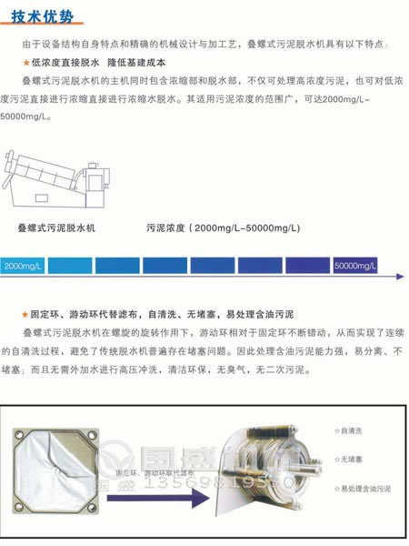 疊螺污泥脫水機(jī)優(yōu)缺點(diǎn) 疊螺污泥脫水機(jī)優(yōu)缺點(diǎn)